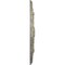Ekena Millwork Flower Ceiling Medallion (Fits Canopies up to 3 7/8"), 27"OD x 1 1/8"P, Castle Stone Crackle CM27FLCSC - alternate 3